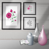 Digiset und Plott Blumenast, Plotterdatei, Sublimation, Digistamp, Digipaper - Sewando