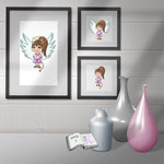 Digiset (B)Engeline Digistamp, Digipaper, Plotterdatei, Sublimation, Druck - Sewando