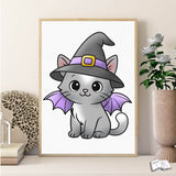 Plotterdatei Digiset & Plott Shadow the Cat – Halloween Plotterdatei Kätzchenhexe Sublimation, Digistamp, Digipaper ! - Sewando