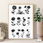 Plotterdatei Blumen Parade Plotten, Sublimation, Drucken, Digistamp, - Sewando