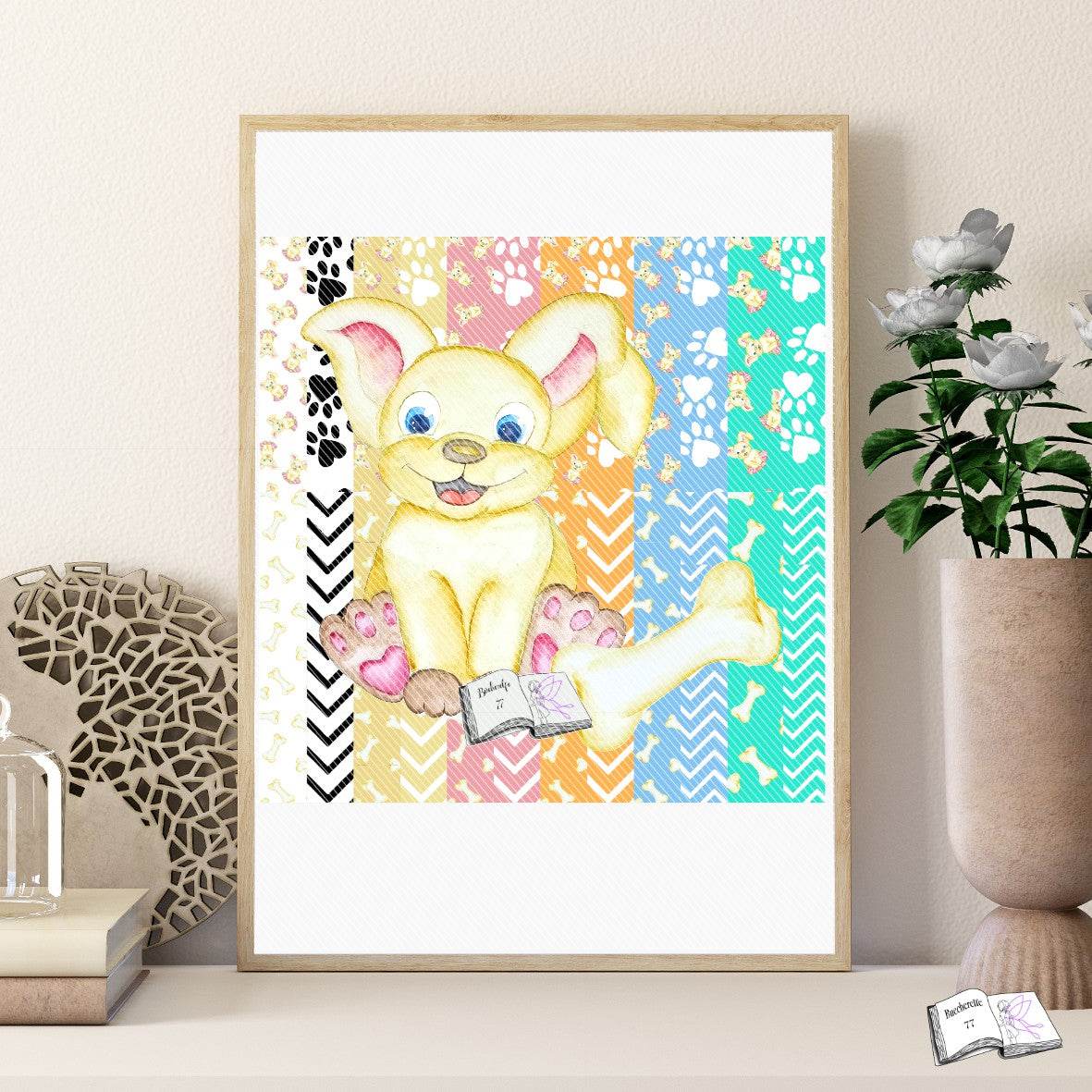 Digiset Barney Plotten, Sublimation, Drucken - Sewando