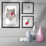 Digiset Wolf Sublimation, Digistamp, Digipaper ! - Sewando