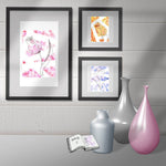 Digiset Aquarelle Frühlingsblumen, Digistamp, Digipaper, Sublimation, Druck - Sewando