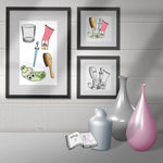 Digiset Kosmetikfamilie Plotterdatei, Sublimation, Digistamp, Digipaper - Sewando