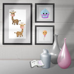 Plotterdatei Giraffe Geraldine, Sublimation, Digistamp, Digipaper - Sewando