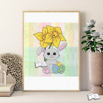 Plotterdatei Osterhasi Sublimation, Digistamp, Digipaper - Sewando