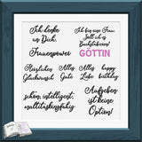 Digiset Madeleine, Plotterdatei, Sublimation, Drucken, Digistamp, Digipaper - Sewando