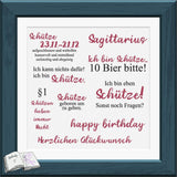 Digiset Schütze mit Amaryllis Plotterdatei, Sublimation, Digistamp, Digipaper - Sewando
