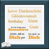 Digiset Blütenkreis, Digistamp, Digipaper, Plotterdatei, Sublimation, Druck - Sewando