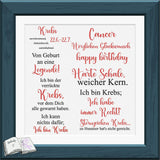 Plotterdatei Karl der Krebs mit Rose Sublimation, Drucken, Digistamp, Digipaper - Sewando