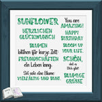 Plotterdatei Sonnenblumenmandala, Sublimation, Digistamp, Digipaper - Sewando