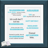 Plotterdatei Wassermann mit Anemone Sublimation, Digistamp, Digipaper ! - Sewando