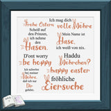Plotterdatei Hase Hoppla, Sublimation, Drucken, Digistamp, Digipaper - Sewando