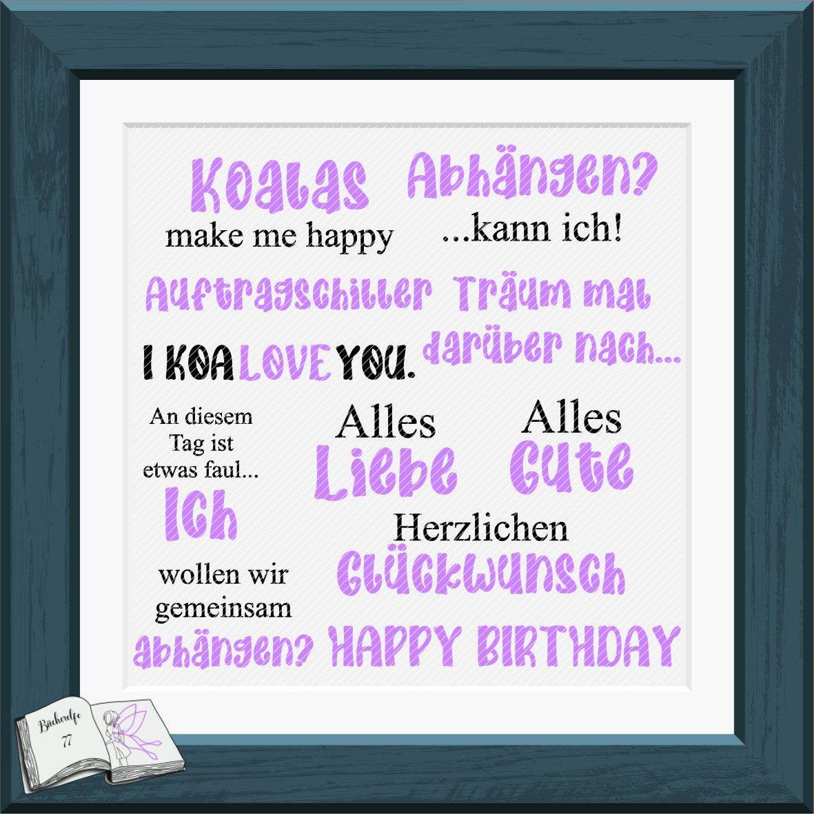 Digiset Koala mit Lotus Plotten, Sublimation, Drucken, Digistamp - Sewando