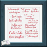 Plotterdatei Erdbeer Wichtel Hugo Sublimation, Digistamp, Digipaper ! - Sewando