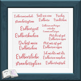 Plotterdatei Erdbeer Wichtel Hugo Sublimation, Digistamp, Digipaper ! - Sewando