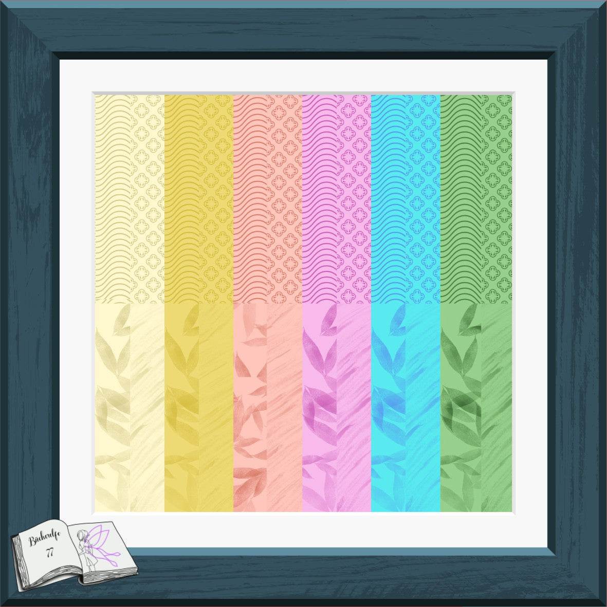 Digiset Elefantenbaby Plotterdatei, Sublimation, Digistamp, Digipaper - Sewando