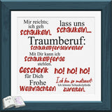 Digiset Schaukelpferd Plotterdatei, Sublimation, Digistamp, Digipaper - Sewando