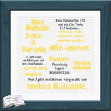 Digiset Banane, Plotterdatei, Sublimation - Sewando