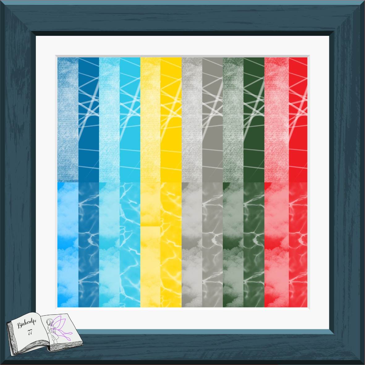 Digiset Rosen Leuchtturm Plotterdatei, Sublimation, Digistamp, Digipaper ! - Sewando