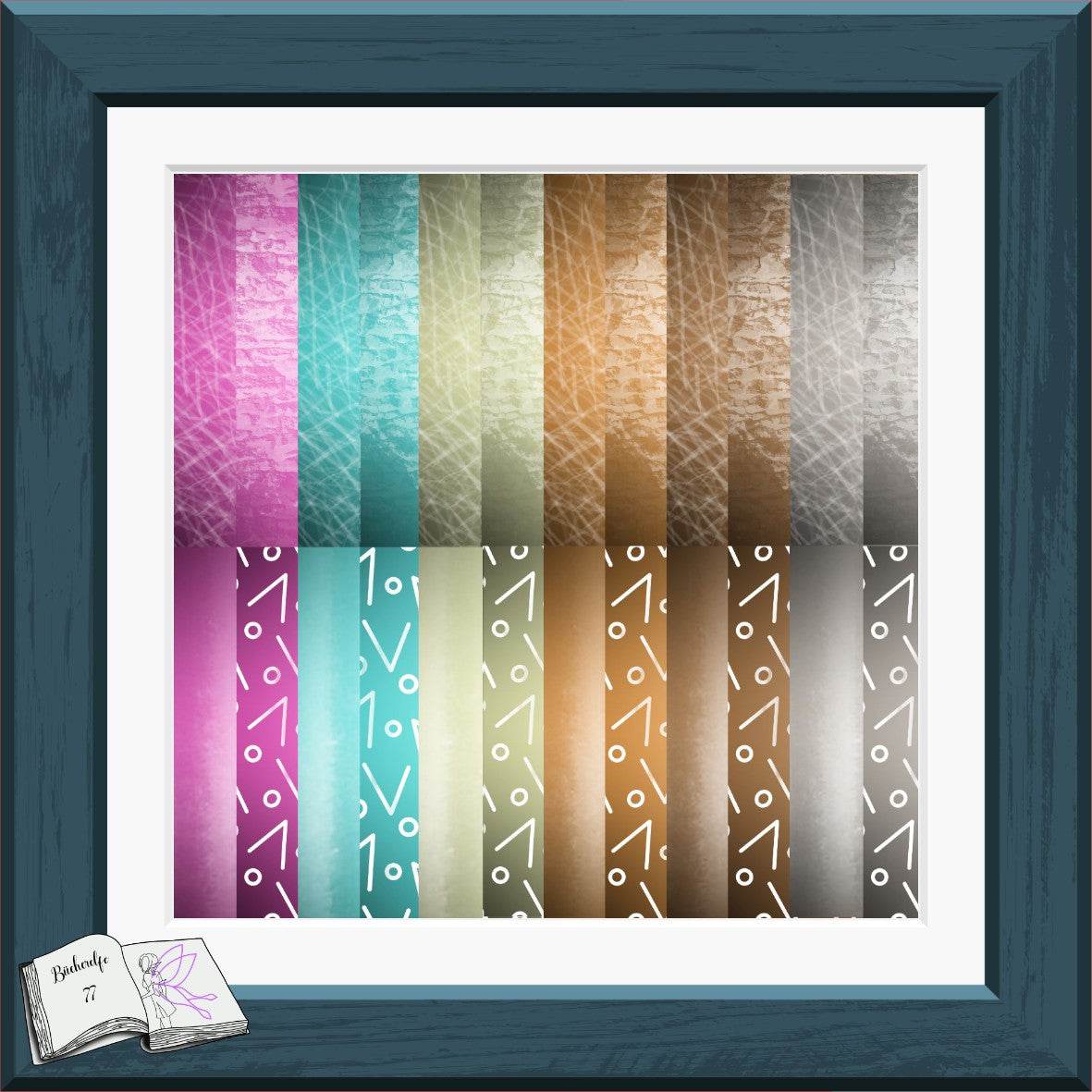 Digistamp Eiscreme Wichtel Bertie Sublimation, Plotterdatei, Digipaper - Sewando