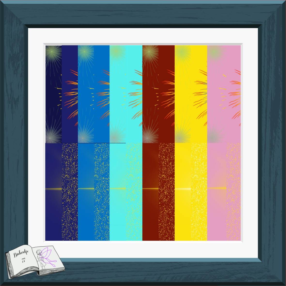 Digiset Special Silvester Plotterdatei, Sublimation, Digistamp, Digipaper - Sewando