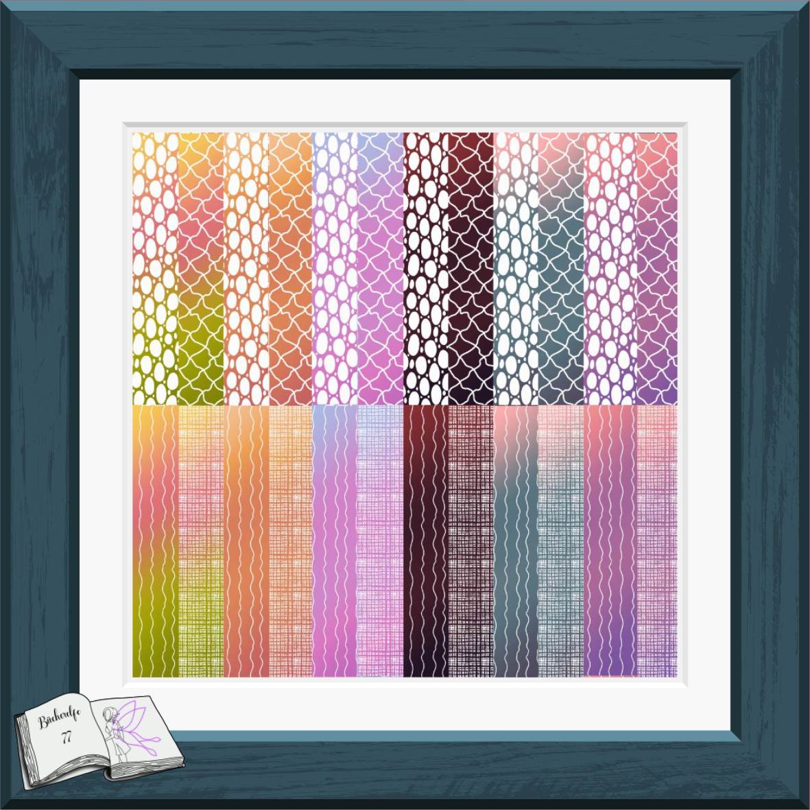 Digiset Tulpe 2.0 Plotterdatei, Sublimation, Digistamp, Digipaper - Sewando