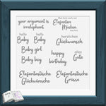 Plotterdatei Elefantenbaby, Sublimation, Digistamp, Digipaper - Sewando