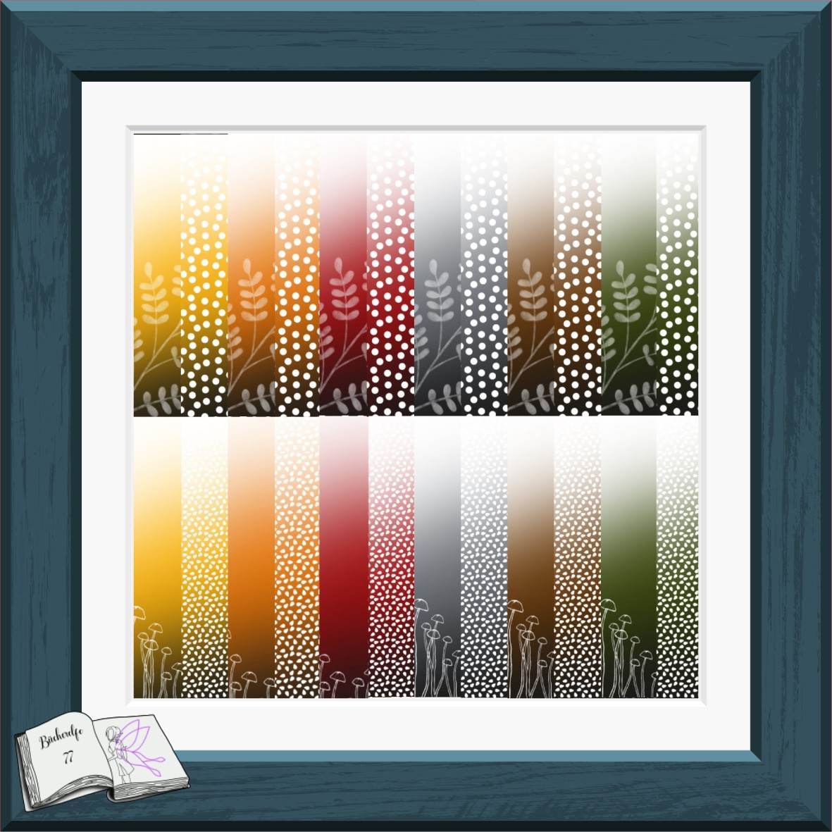 Digiset Kürbiswichtel, Plotten, Sublimation, Drucken, Digistamp, Digipaper - Sewando