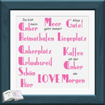 Digiset Blumen Anker Plotterdatei, Sublimation, Digistamp, Digipaper - Sewando