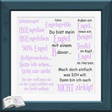 Digiset (B)Engeline Digistamp, Digipaper, Plotterdatei, Sublimation, Druck - Sewando