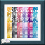 Digiset Blumen Notenschlüssel, Digistamp, Digipaper, Sublimation, Druck - Sewando