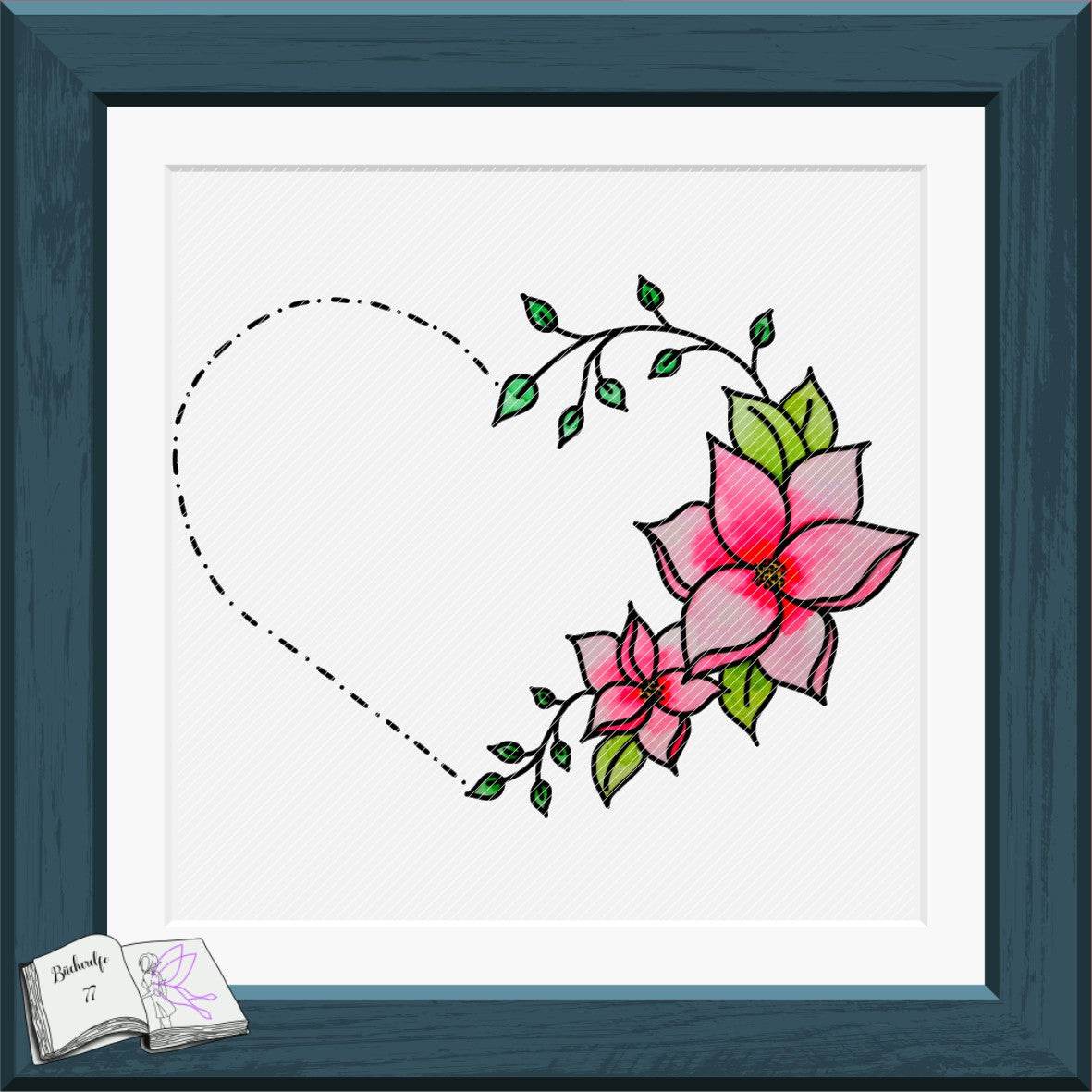 Digistamp Herz Plotten, Sublimation, Drucken ! - Sewando