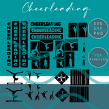Plottervorlage "Cheerleading" Plotterdatei