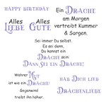 Digiset Drache Herbert Plotten, Sublimation, Drucken - Sewando