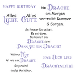 Digiset Drache Herbert Plotten, Sublimation, Drucken - Sewando