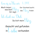 Digiset Herzen mit Blumen Plotten, Sublimation, Drucken - Sewando