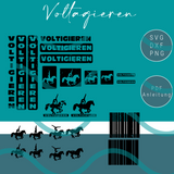 Plottervorlage "Voltagieren" Plotterdatei