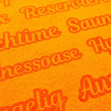 Stickdatei Set Embossed Schriftzüge für Handtücher - Sewando