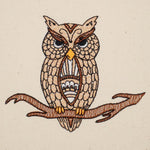 Stickdatei Magic Owl - magische Eule mit Mond im Mandalastyle - Sewando