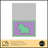 Plotterdatei Osterkarte Lamm - Sewando