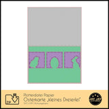 Plotterdatei Osterkarte kleines Dreierlei - Sewando