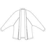 Schnittmuster Cardigan Damen Gr. 32-50 : - Sewando