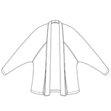Schnittmuster Cardigan Damen Gr. 32-50 : - Sewando