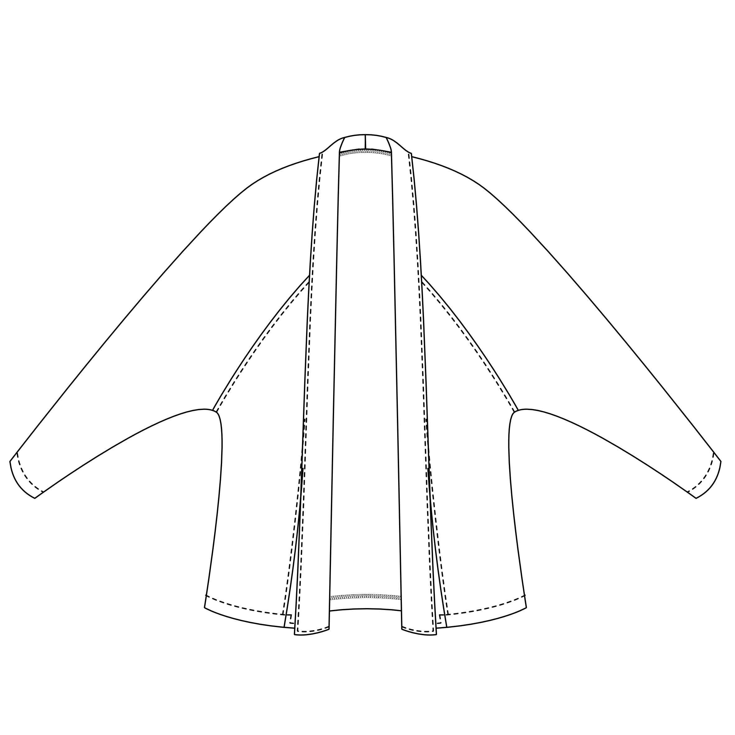 Schnittmuster Cardigan Damen Gr. 32-50 : - Sewando