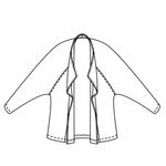 Schnittmuster Cardigan Damen Gr. 32-50 : - Sewando