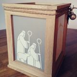 Plotterdatei Weihnachtskrippe 4 Designs