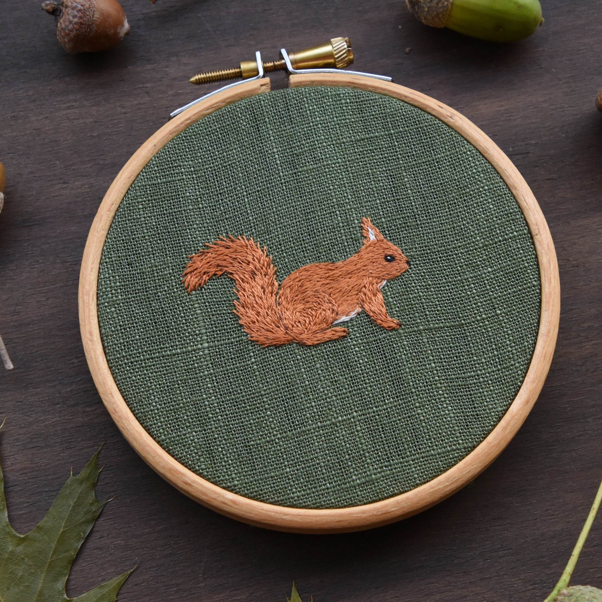 Handstickvorlage WALDMINIATUREN : - Sewando