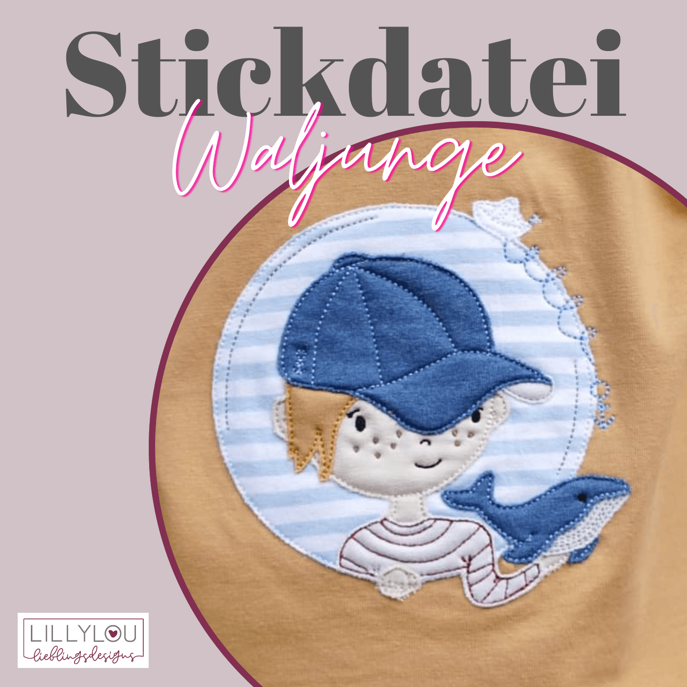 Stickdatei - Waljunge - Sewando