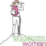 Stickdatei - Wanderliebe & WanderWOMAN - Sewando